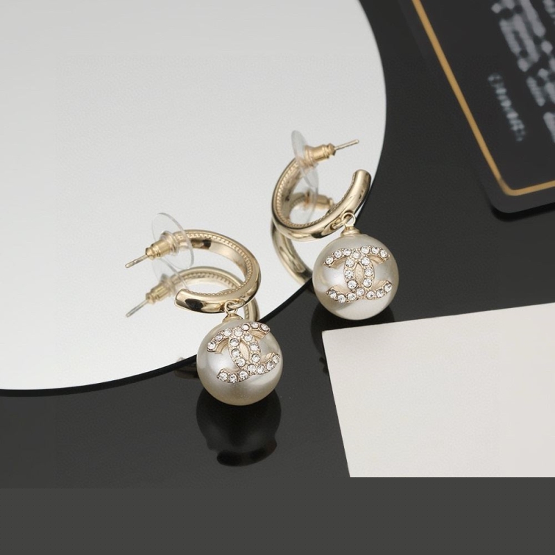 Ch*el earrings